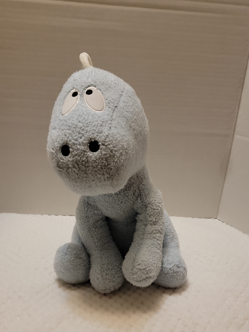 Blue Plush Dino Stuffed Animal for Kids
